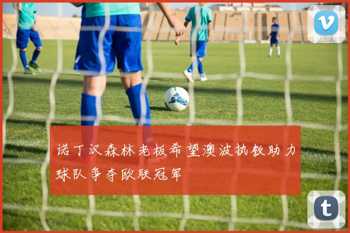 诺丁汉森林老板希望澳波执教助力球队争夺欧联冠军